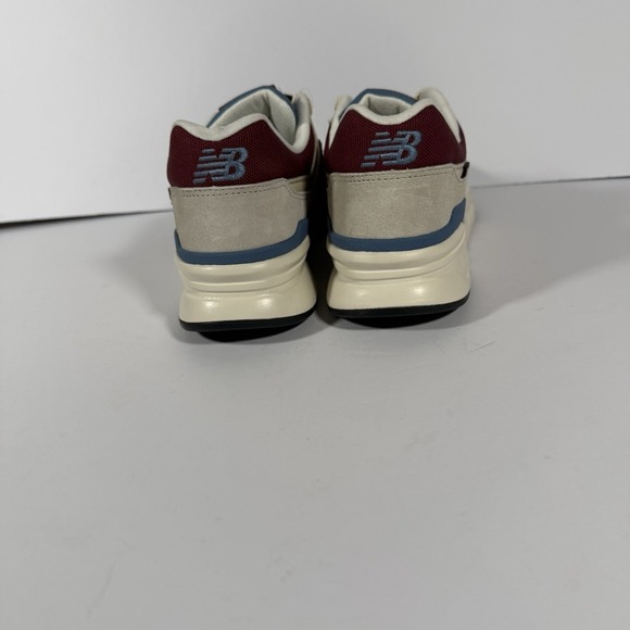 New Balance 997H Men's 9 / Women's 10.5 Cream Blue Maroon CM997HNL New No Box - Picture 7 of 10